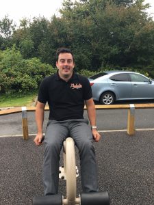 Ian on proludic outdoor gym equipment