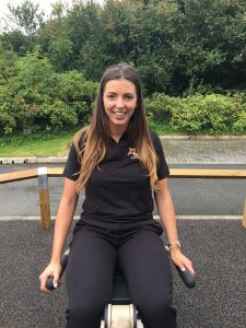 Annabel on proludic outdoor gym equipment