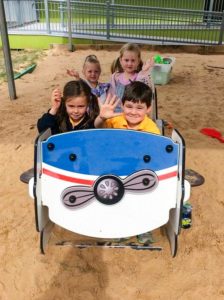 RFDS model plane play equipment