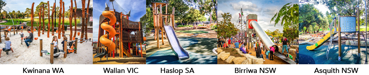Awards winning playgrounds