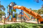 QLD - Tugun Park Castle Themed Playground