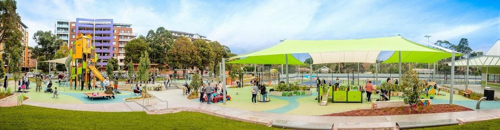 Waitara Park inclusive playspace