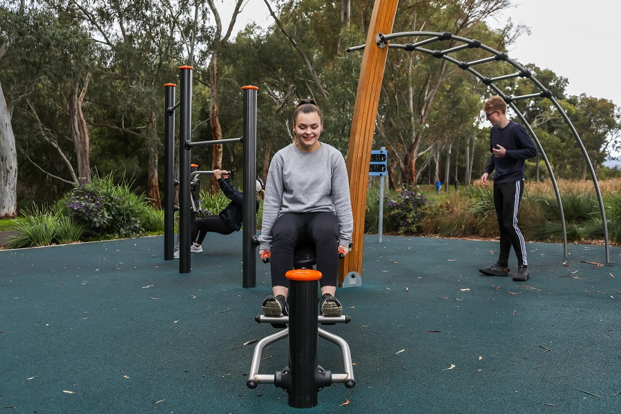 Felixstow Reserve Outdoor Fitness Areas