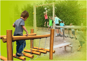 Climbing and balancing trails