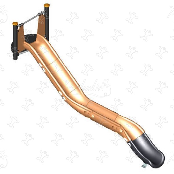 Kayak Embankment Slide J1121-CAN playgrounds multiplay equipment image 3d