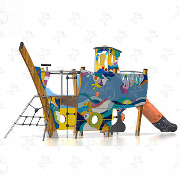 Shrimper J1950-GO playgrounds grafic games océane finish image 3d