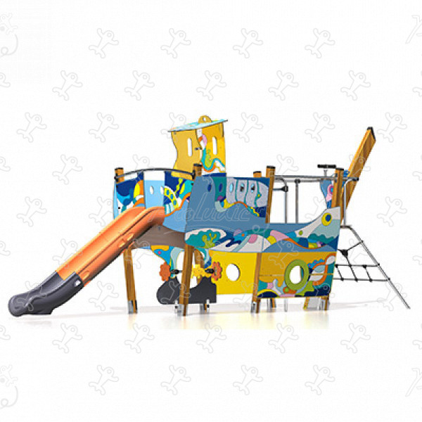 Shrimper J1950-GO playgrounds grafic games océane finish image 3d
