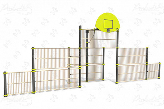 Large Multi Goal J22219 sport and fitness acti’fun multi-use games areas image 3d