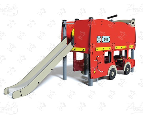 Double-decker Bus J2685 playgrounds themed playground equipment city image 3d