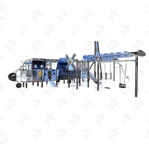 Giant Plane J2690 playgrounds themed playground equipment city image 3d