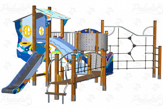 J3305-GO playgrounds grafic games océane finish image 3d