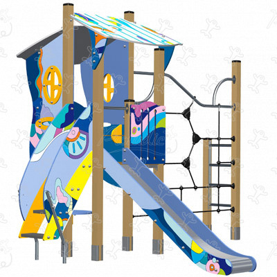 J3313-GO playgrounds grafic games océane finish image 3d