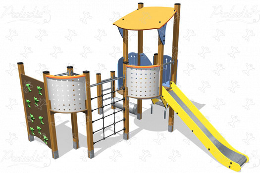 J3338 playgrounds multiplay equipment vivarea image 3d