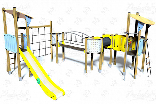 J3340 playgrounds multiplay equipment vivarea image 3d