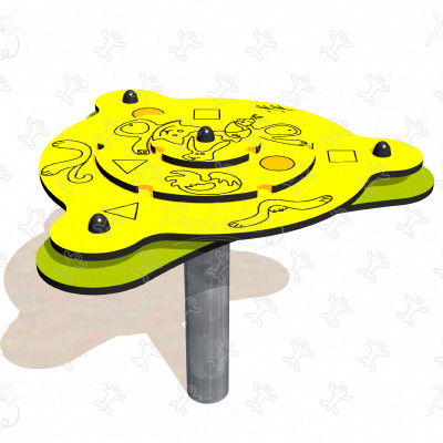 Trombino Play Table J3403 playgrounds educational & sensory play equipment play panels, audio & musical play image 3d