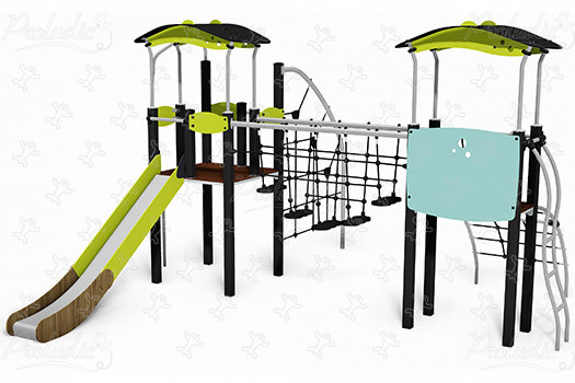 J38107-C playgrounds multiplay equipment diabolo image 3d