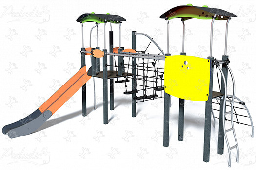 J38107 playgrounds multiplay equipment diabolo image 3d