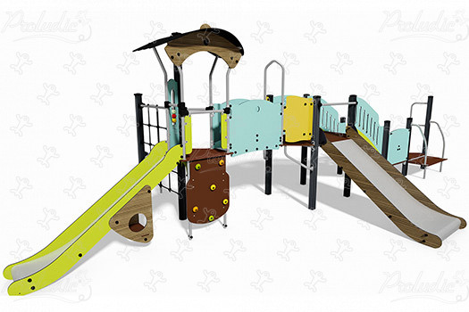 J38118-C playgrounds multiplay equipment diabolo image 3d