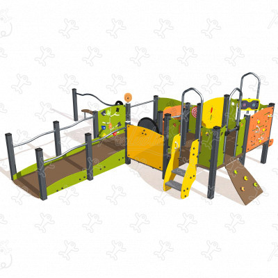 J38200 playgrounds multiplay equipment diabolo image 3d