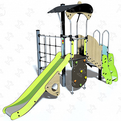 J3836-C playgrounds multiplay equipment diabolo image 3d