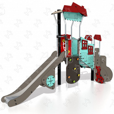 Kennel J38601 playgrounds themed playground equipment city image 3d