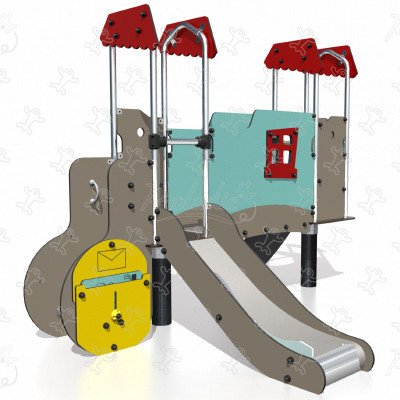 Post Office J38602 playgrounds themed playground equipment city image 3d