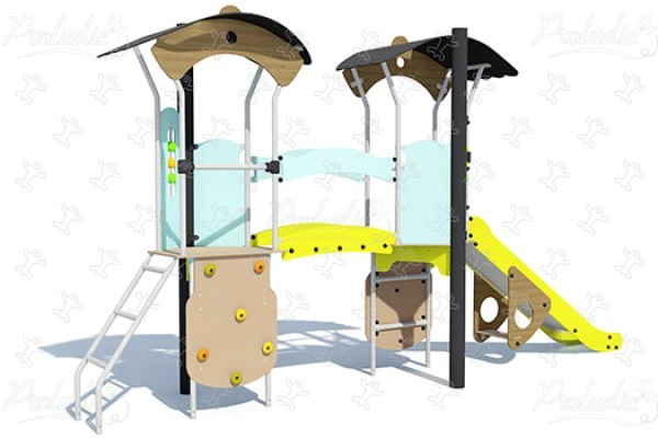 J3868-C playgrounds multiplay equipment diabolo image 3d