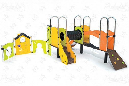 J38704® playgrounds multiplay equipment diabolo baby image 3d