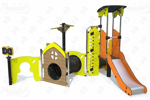 J38706® playgrounds multiplay equipment diabolo baby image 3d