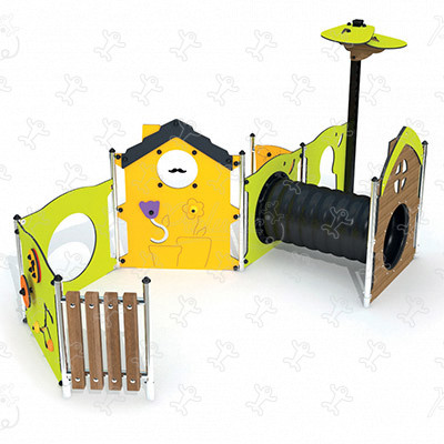 J38709® playgrounds multiplay equipment diabolo baby image 3d