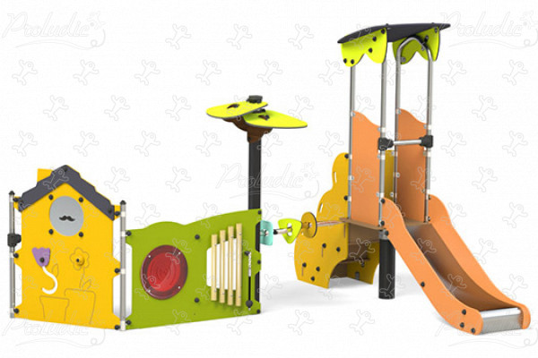 J38711® playgrounds multiplay equipment diabolo baby image 3d