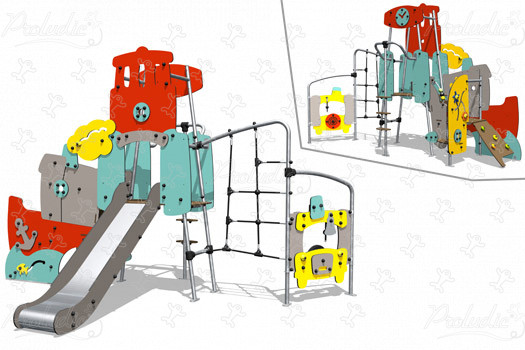 Big Clock J4060 playgrounds themed playground equipment city image 3d