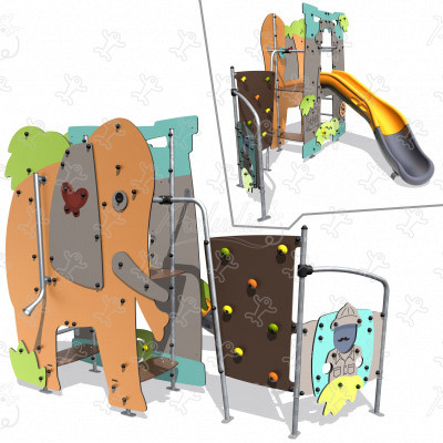 Elephant J4071 playgrounds themed playground equipment adventure image 3d