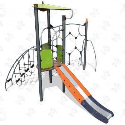 J45205 playgrounds multiplay equipment biibox image 3d