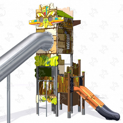 Square Tower J47200-GA playgrounds grafic games amazone finish image 3d
