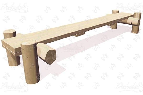 Gateway J4906 playgrounds balancing & climbing equipment balancing trails image 3d