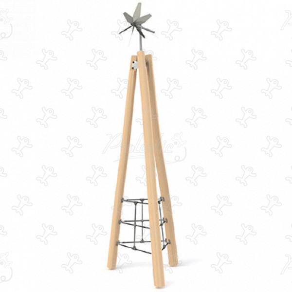 Windmill J49106® playgrounds sustainable natural wood equipment boats and seascapes image 3d