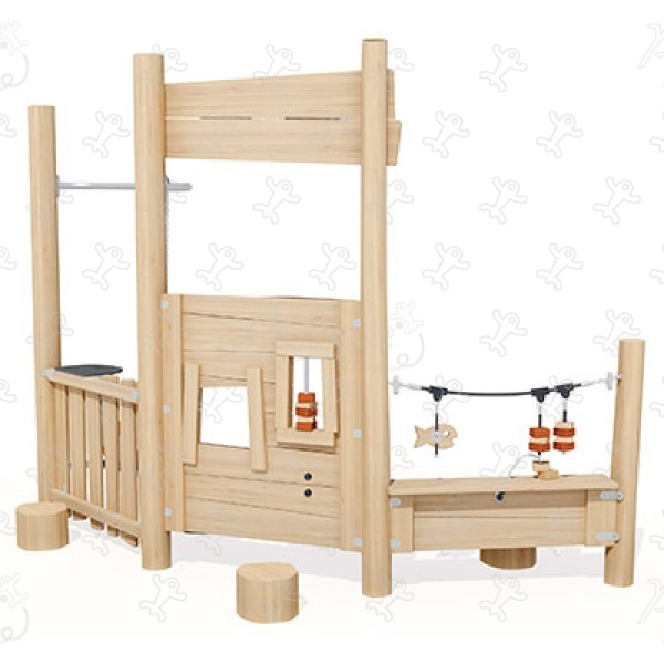 Seaside Shop J49175 playgrounds educational & sensory play equipment multi play structures image 3d