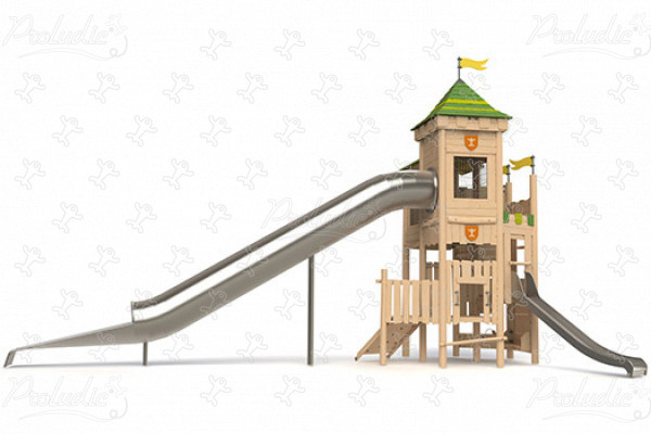 Manor House J49201® playgrounds multiplay equipment multi play structures image 3d