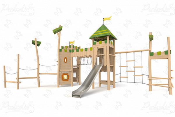 Ramparts J49202® playgrounds multiplay equipment multi play structures image 3d