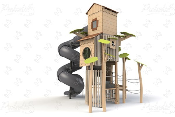 Observatory tower J49417-P® playgrounds multiplay equipment multi play structures image 3d