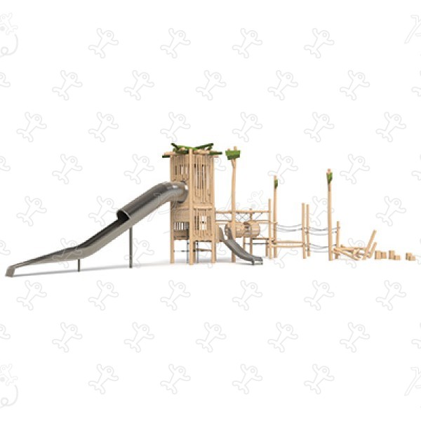 Nesting Perch's Trail J49418 playgrounds balancing & climbing equipment balancing trails image 3d