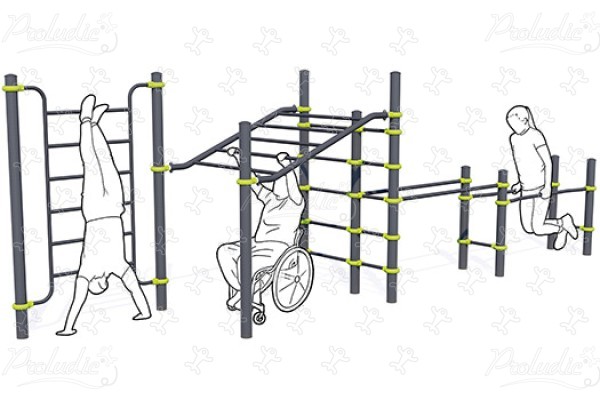 Inclusive combination 1 J5221® sport and fitness acti’fun acti’street image 3d