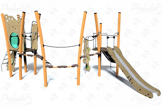 J5606-C® playgrounds multiplay equipment kanopé image 3d