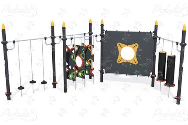 Balance Ninja trail J5927® playgrounds acti’fun acti’ninja image 3d