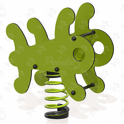 Frog J867 playgrounds moving equipment springers image 3d