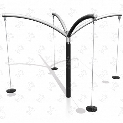 Hurricane Swing R24-ITY-724 playgrounds moving equipment rotating equipment image 3d