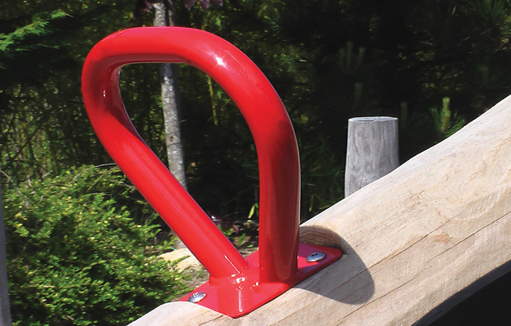 The handles