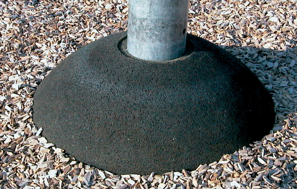 The rubber pad