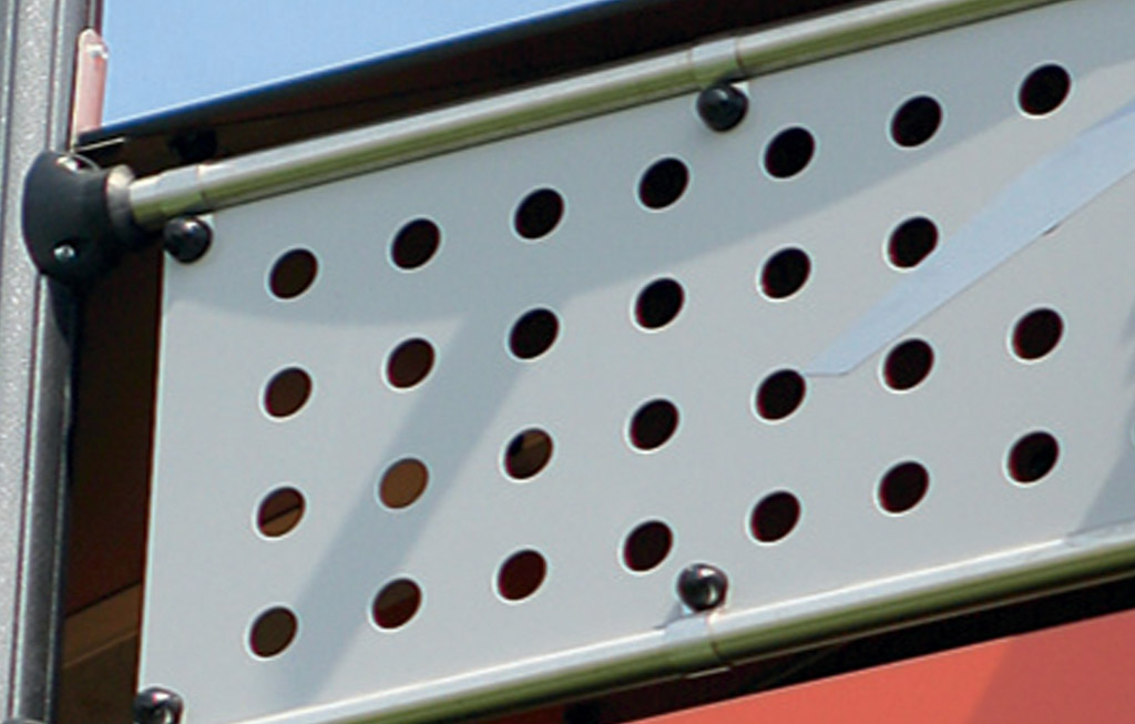 The balconies